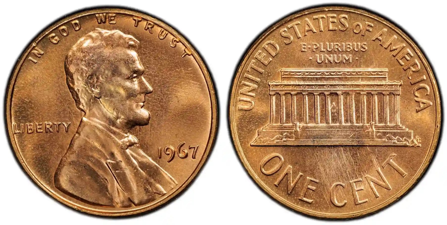 1967 Lincoln Penny